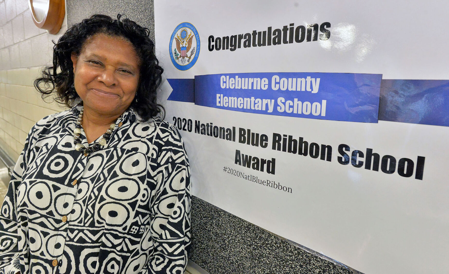 small Barbara Johnson Cleburne Elem Principal bw.jpg